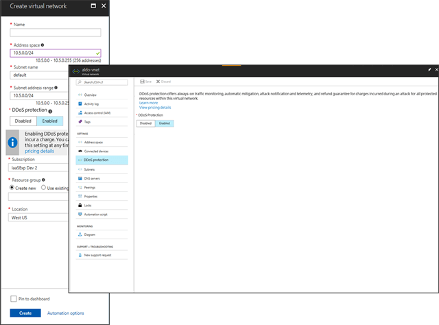 Exclusive Features of Azure DDoS Protection