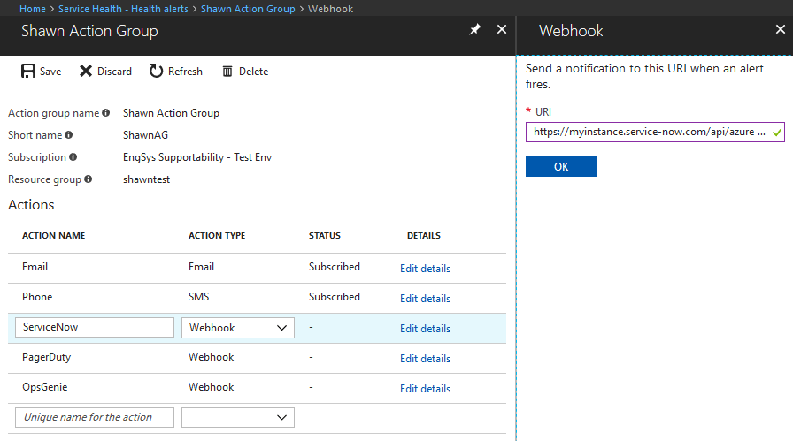 IMS notofications - Get Notified Of Azure Service Incidents