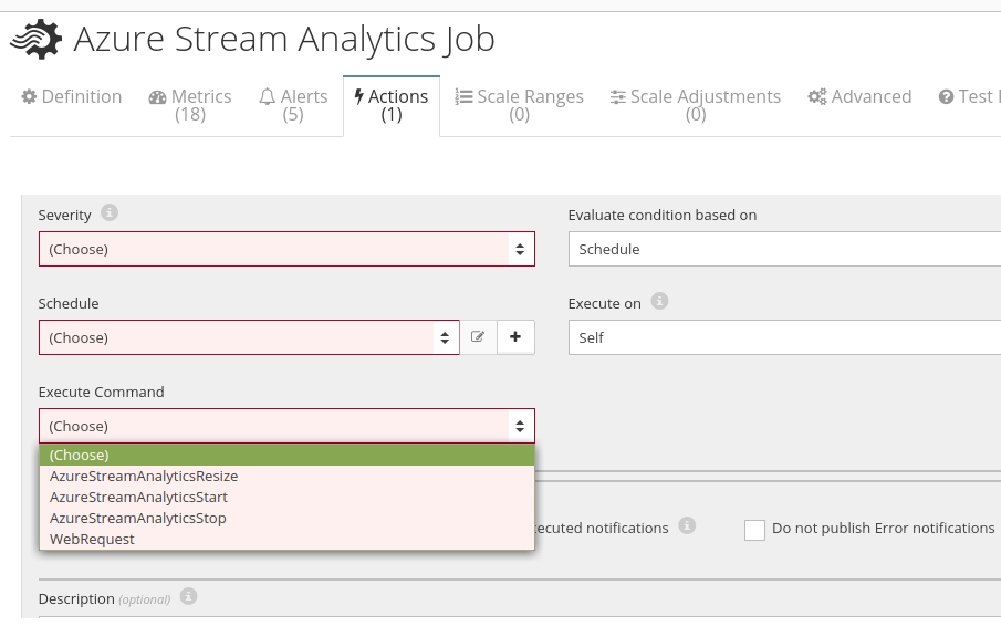 Azure Stream Analytics Automation